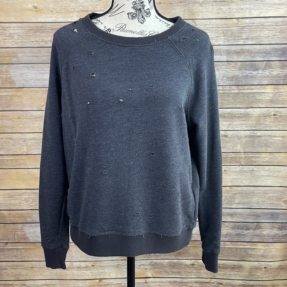 AE destroyed sweatshirt